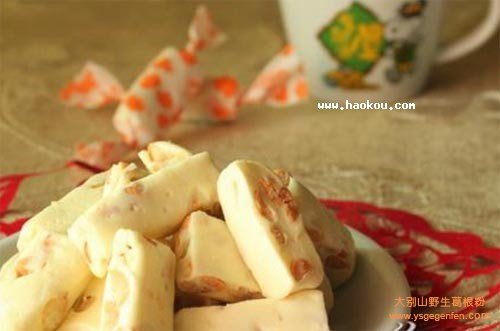 奶香花生牛轧糖