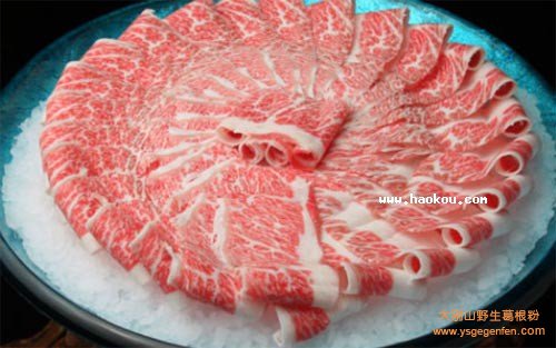 日本风花雪月和牛肉