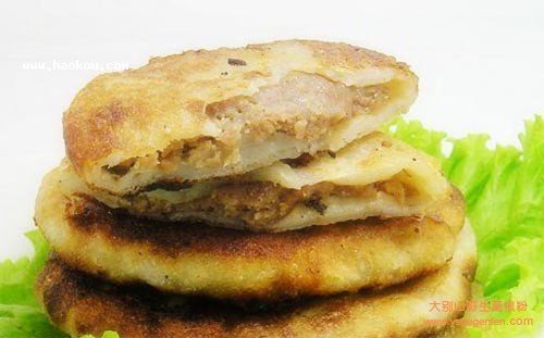 烫面牛肉馅饼