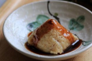 咸蛋黄培根粽子