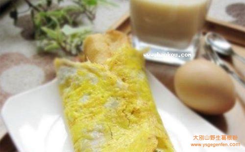 鸡蛋卷饼