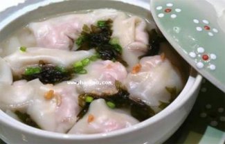 三鲜馅馄饨