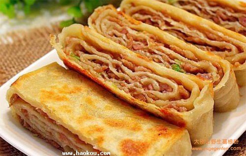 千层肉饼