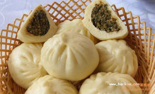 桑叶包子