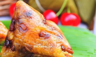 烧肉粽和蜜枣粽