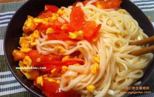 西红柿鸡蛋面
