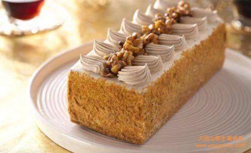 面包机版咖啡核桃蛋糕