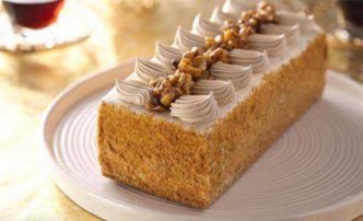 面包机版咖啡核桃蛋糕