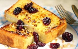 奶香蔓越莓土司
