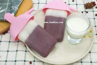 牛奶红豆冰棍