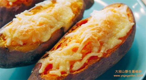 芝士焗红薯