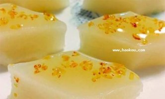 水晶桂花糕