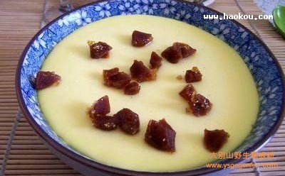 山楂牛奶布丁