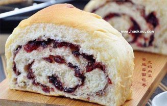 蔓越莓面包卷