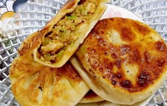 西葫芦猪肉馅饼