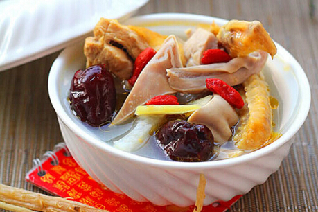 莲子配猪肚补益又健身